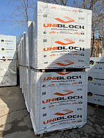 Газобетон UNIBLOCK D500 B2.0 ТУ 625х100х400